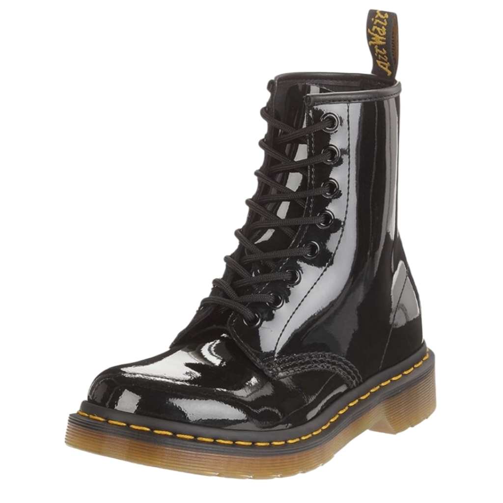Nib Dr. Marten 1460 Patent Leather Boot 8 Eye Size 7